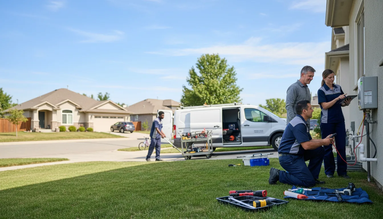 Tankless water heater service in Addis, LA